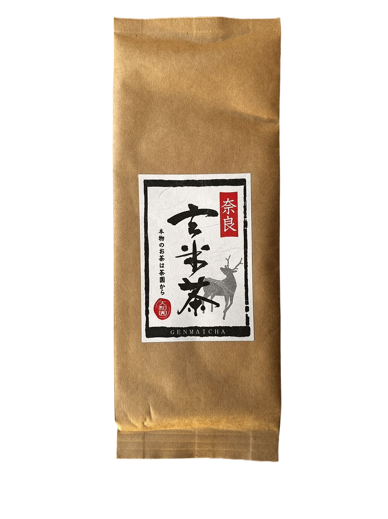 Roasted Brown Rice Genmaicha Tea Leaves 玄米茶 100grams